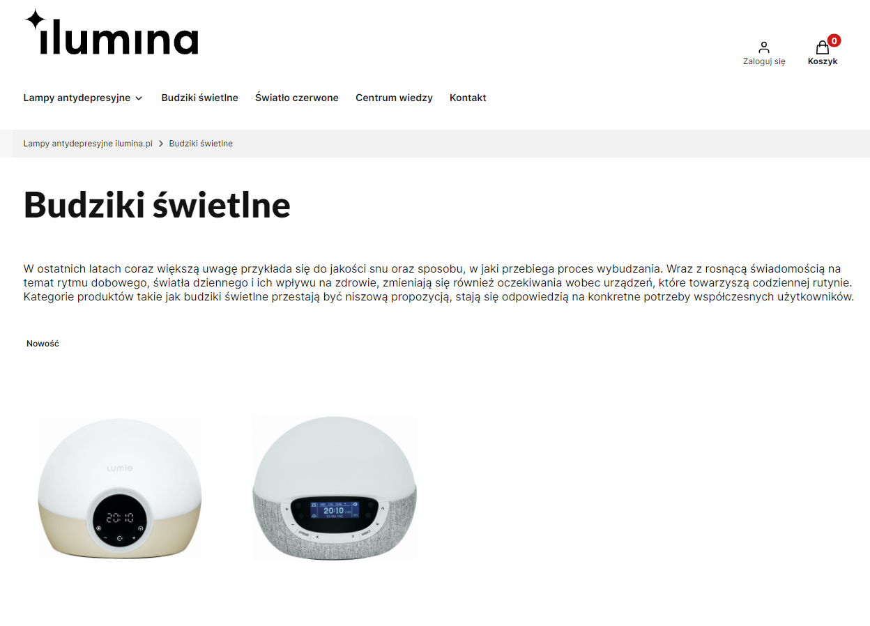 Budziki świetlne - sposób na łagodne i zdrowe wstawanie