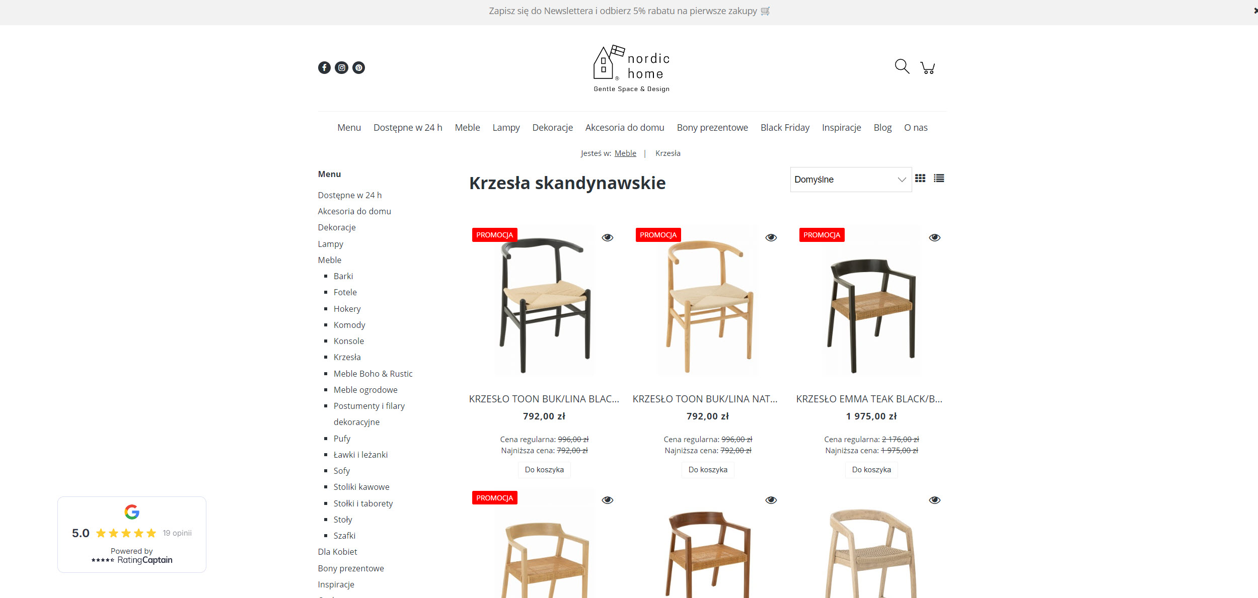 Krzesła skandynawskie do biura w domu – wygodne, lekkie i pasujące do stylu home office
