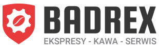 Logo BADREX - Ekspresy Kawa Serwis
